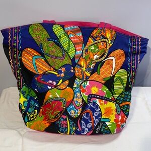 Messina beach bag tote bag large, gently used